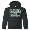 18500B Youth Heavy Blend Hooded Sweatshirt Thumbnail